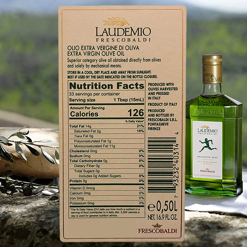 Frescobaldi Laudemio Extra Virgin Olive Oil - 2024/2025 Freshly Pressed Harvest