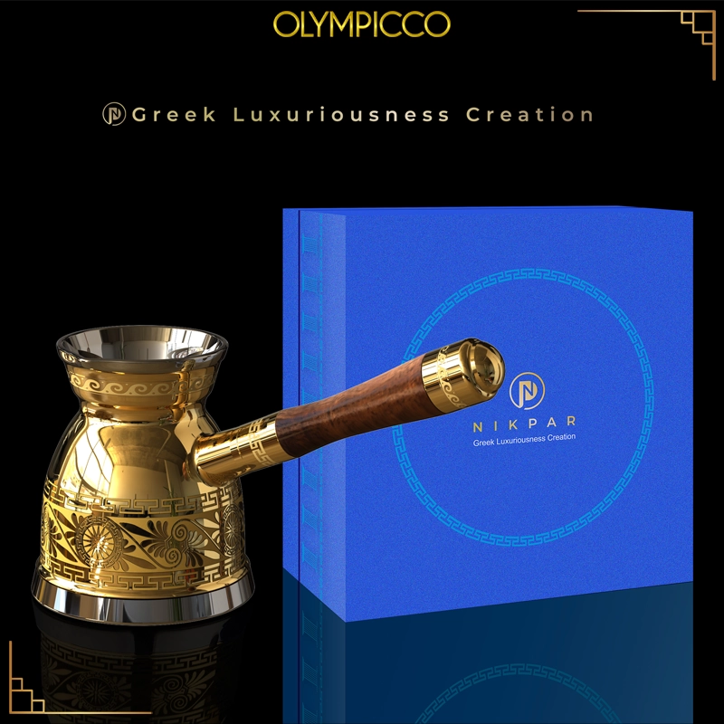 Greek Coffee Pot Briki - NIKPAR Luxury Macedonian Collection