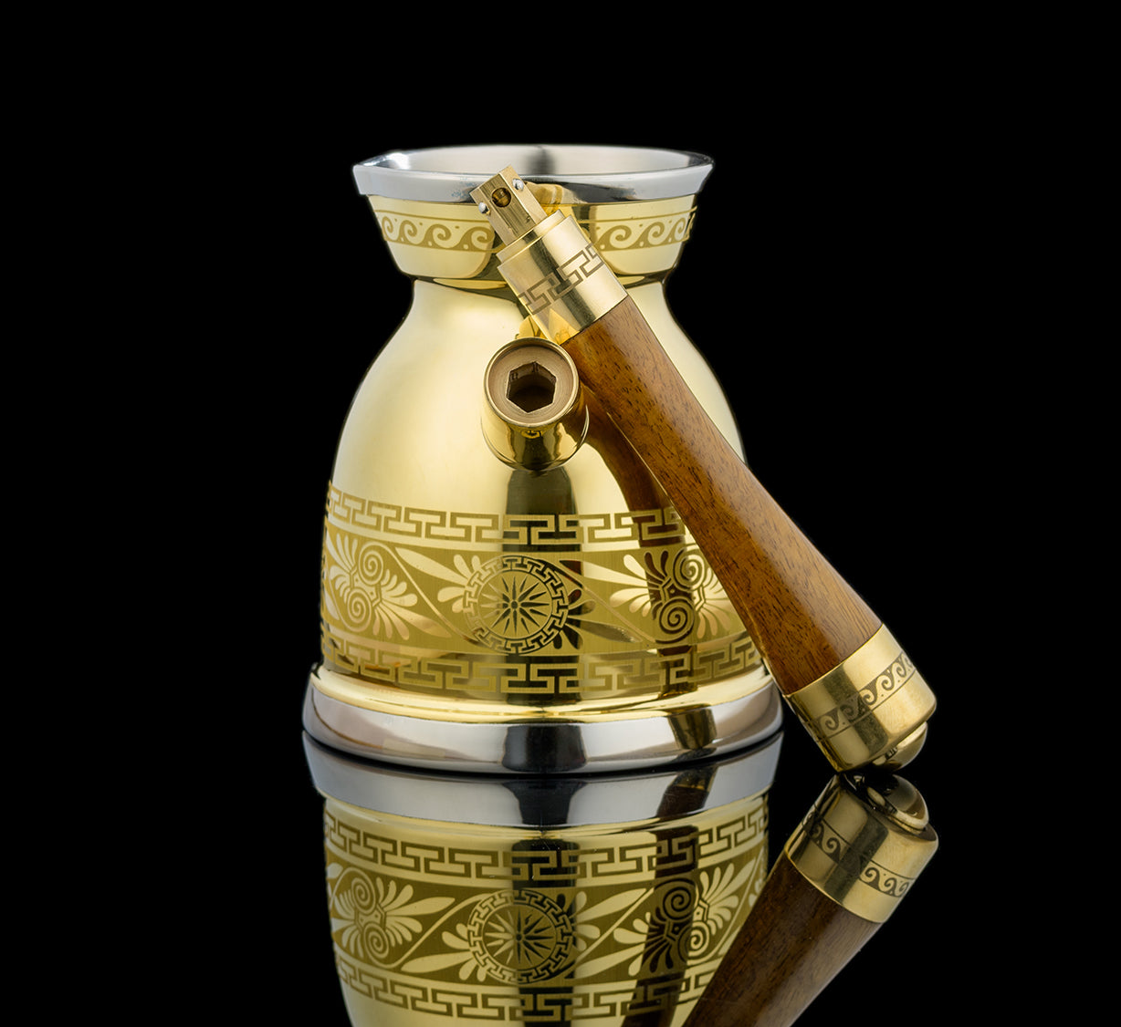 NIKPAR Luxury Greek Coffee Pot Macedonian Collection