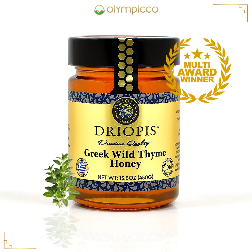 MELIRA Greek Unfiltered Raw Organic Thyme Honey Guide