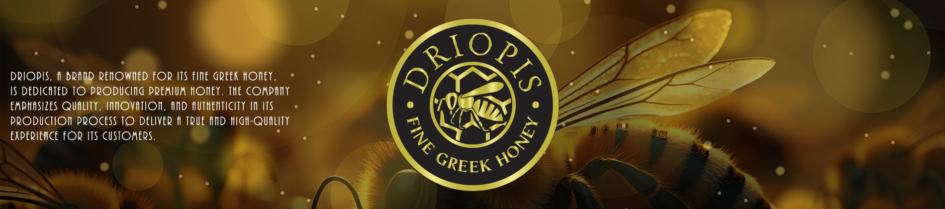 DRIOPIS Fine Greek Honey