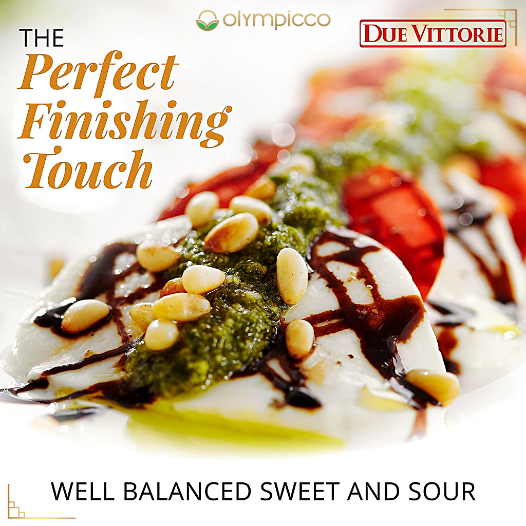 Due Vittorie Famiglia Gold IGP Extra Dense Balsamic Vinegar - With Wooden Box and Pourer - OLYMPICCO.COM