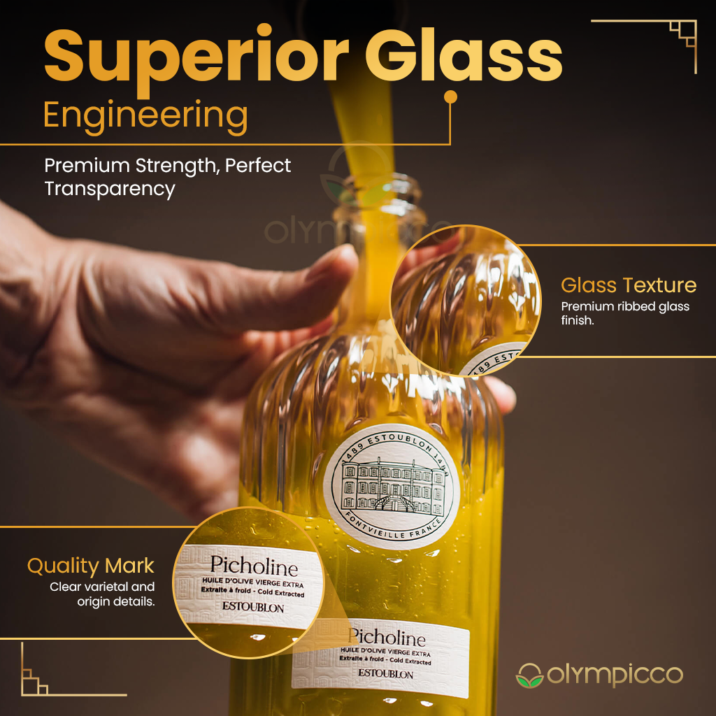 ESTOUBLON Extra Virgin Olive Oil Discovery Gift Box | Single Variety Set (3×200ml)