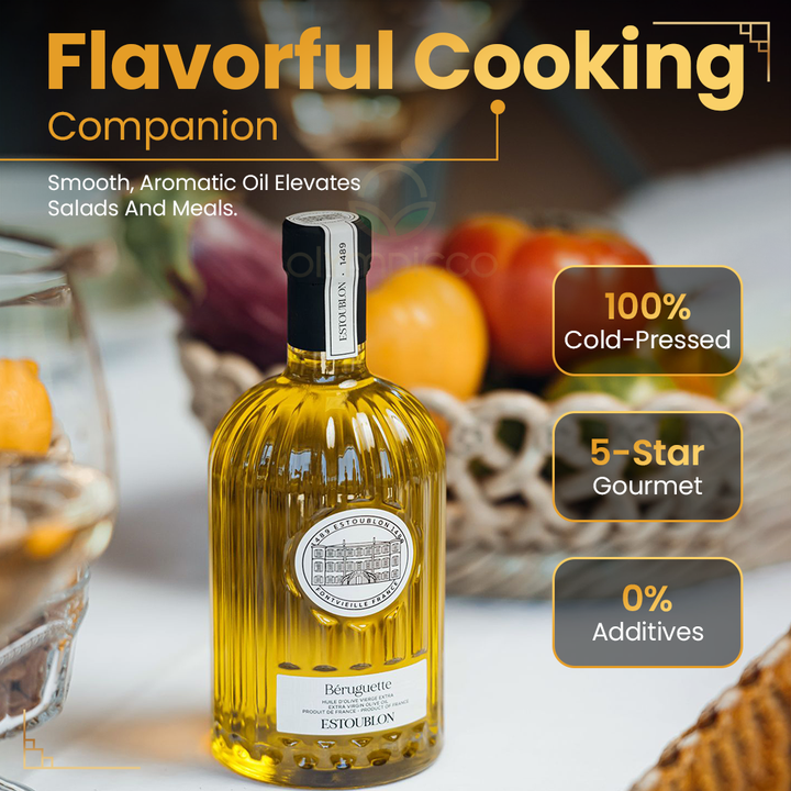 ESTOUBLON Extra Virgin Olive Oil Discovery Gift Box | Single Variety Set (3×200ml) - OLYMPICCO.COM