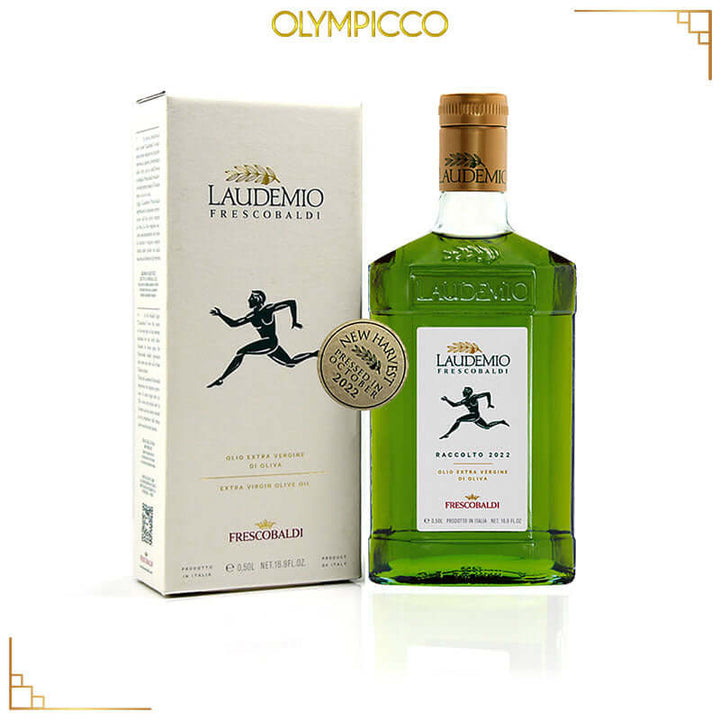 Frescobaldi Laudemio Extra Virgin Olive Oil - 2024/2025 Freshly Pressed Harvest - OLYMPICCO.COM