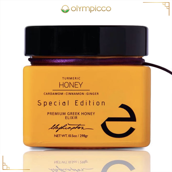 Eulogia of Sparta - Premium Honey with Turmeric and Spices - Special Edition- 298g - OLYMPICCO.COM