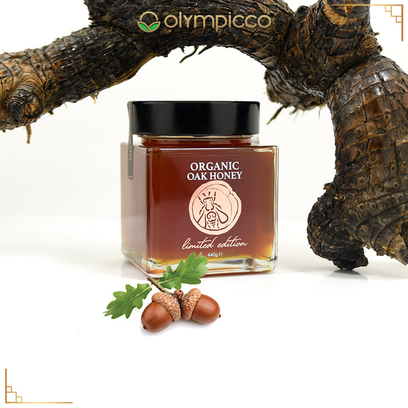MELIRA Greek Unfiltered Raw Thyme Honey with Honeycomb 15.5 oz