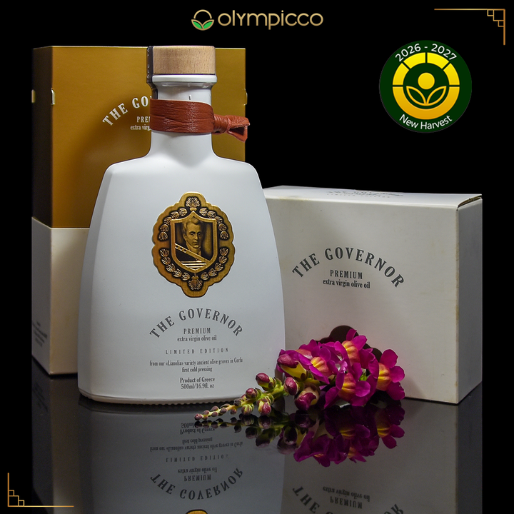 The Governor Ultra Premium EVOO Limited Edition - 500ml Harvest 2026 -2027 - OLYMPICCO.COM