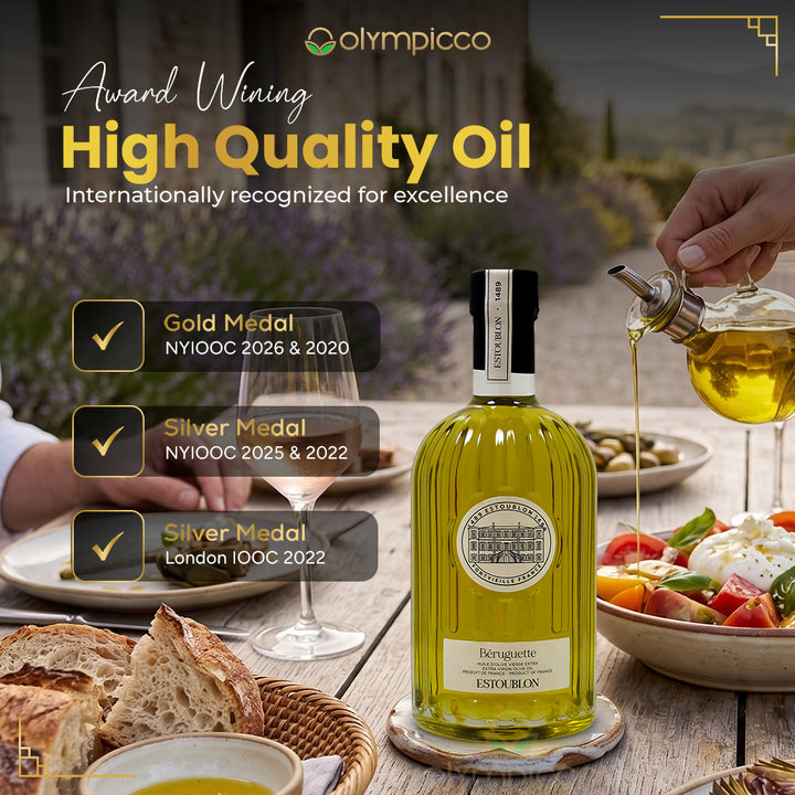 Gold Medal NYIOOC-winning Estoublon Béruguette EVOO
