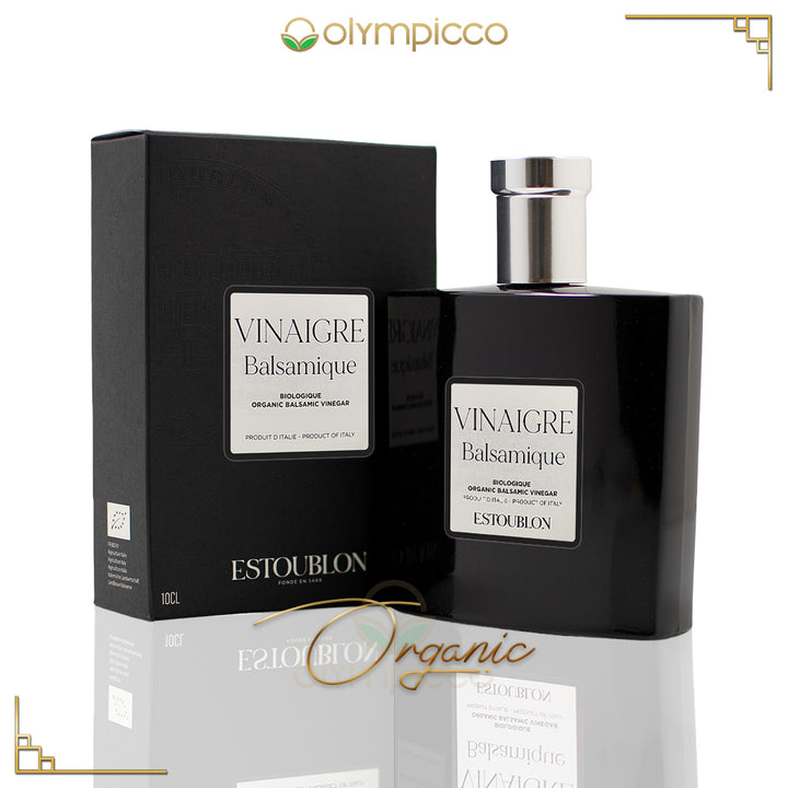 Estoublon Organic Balsamic Vinegar Spray 100ml | Premium French Aged Balsamic | Fine Mist Culinary Spray - OLYMPICCO.COM