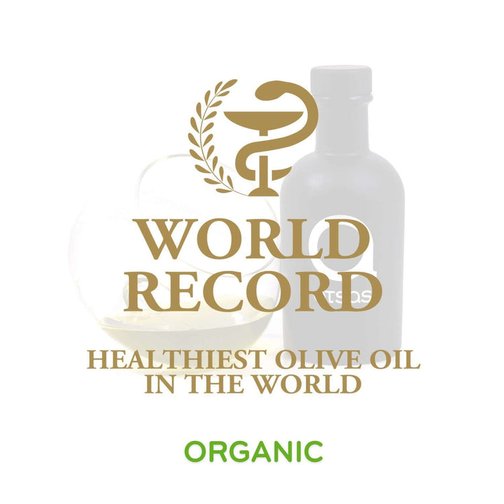 Atsas - Pure Organic Evoo - High Phenolic Content - Harvest 2024/2025 | 100ml & 250ml - OLYMPICCO.COM