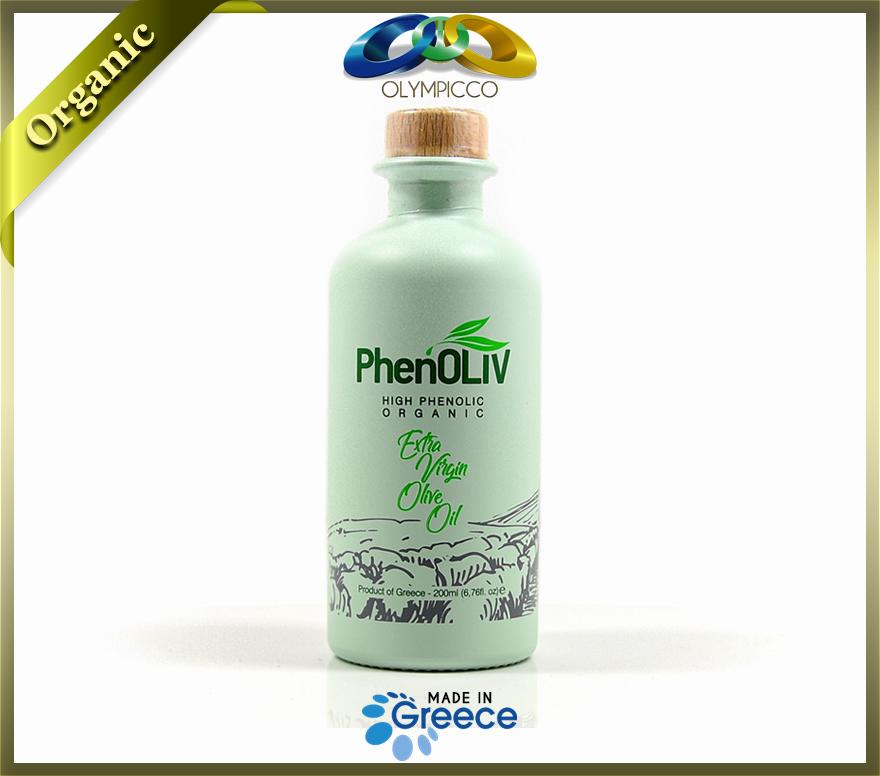 PhenOLIV Organic Extra Virgin Olive Oil, High Phenolic Content 2110mg/kg - Harvest 2024 /2025 - OLYMPICCO.COM