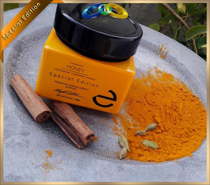 Eulogia of Sparta - Premium Honey with Turmeric and Spices - Special Edition- 298g - OLYMPICCO.COM
