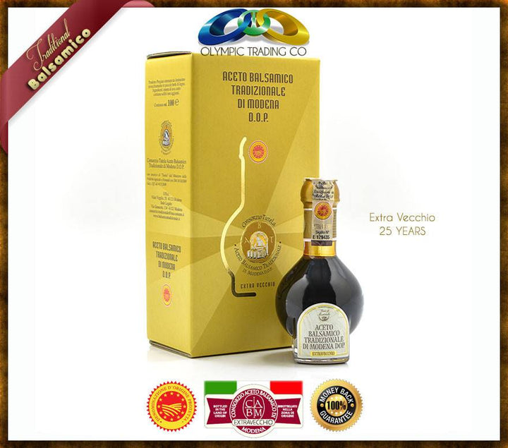 Traditional balsamic vinegar of Modena P.D.O - EXTRAVECCHIO 25 YEARS - OLYMPICCO.COM