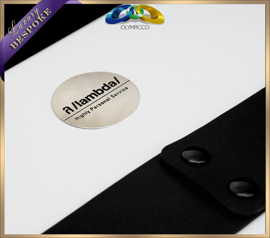 Lambda Ultra-Premium Extra Virgin Olive Oil - Bespoke White Gold Plated Edition - OLYMPICCO.COM