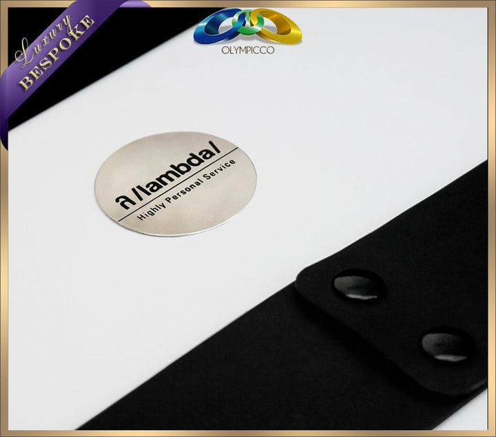 Lambda Ultra-Premium Extra Virgin Olive Oil - Bespoke White Gold Plated Edition - OLYMPICCO.COM